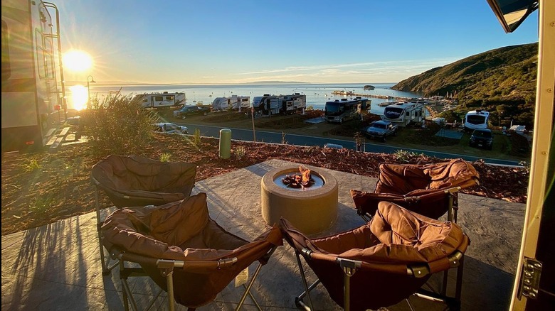 Glamping site near Avila Beach in California