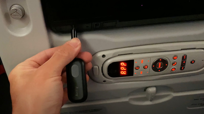 bluetooth adapter for in-flight entertainment