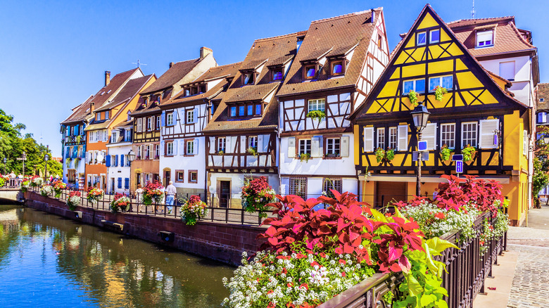 colorful houses in Colmar, Alsace