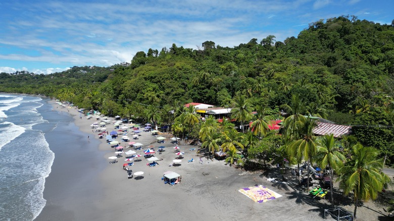Espadilla Beach in Costa Rica