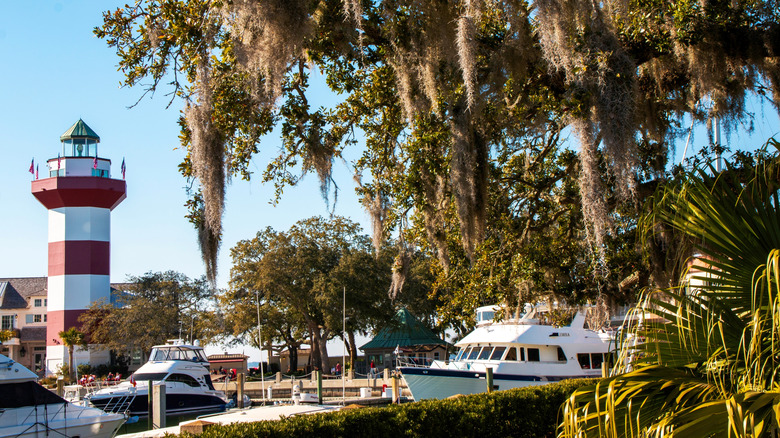 Harbour Town Lighthouse and marina