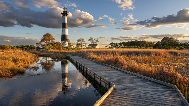 Lighthouse along Outer Banks