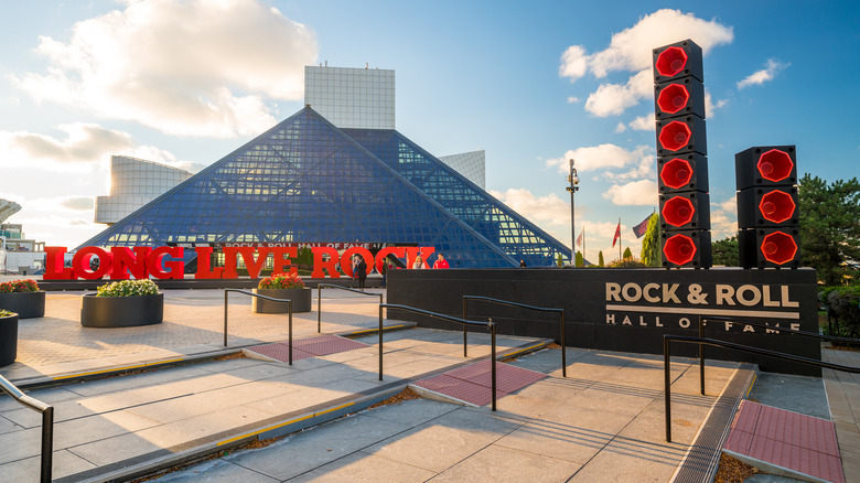 Rock museum in Cleveland