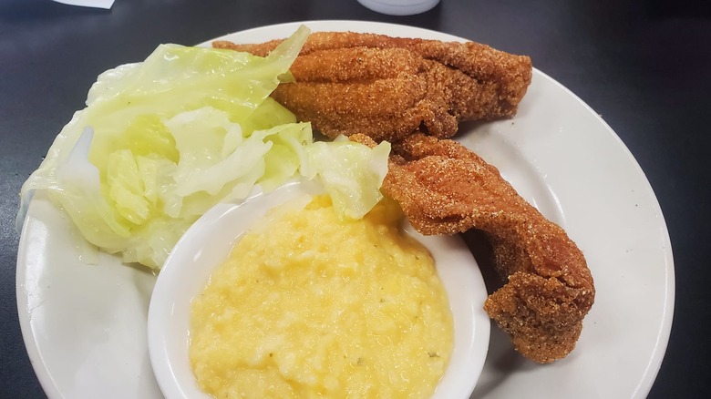 Fried catfish at H&T's Home Cooking