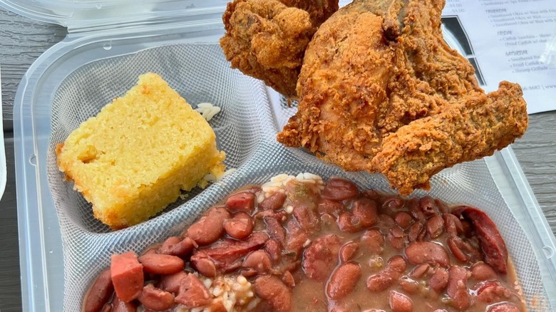 Fried chicken from Li'l Dizzy's Café