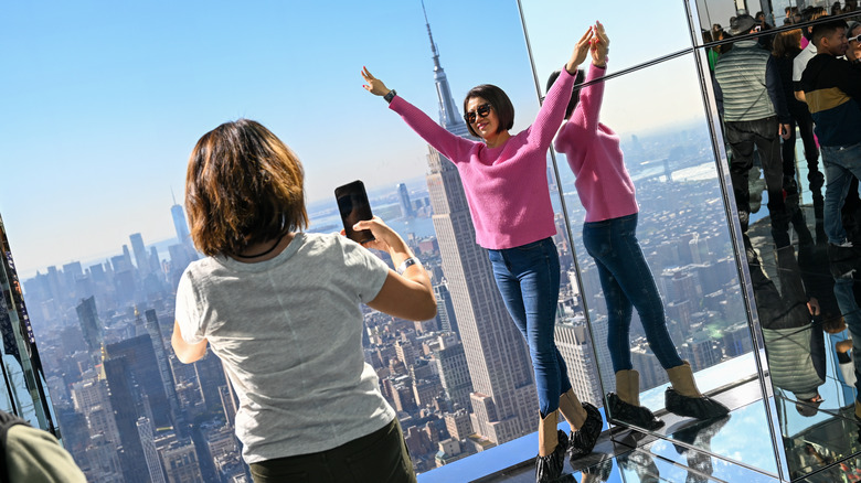 SUMMIT One Vanderbilt reflective floor and window