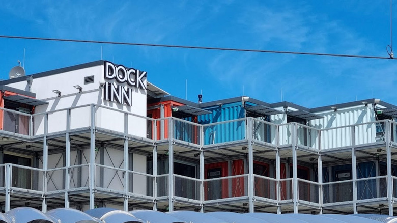 exterior view of Dock Inn