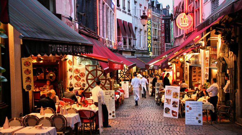 Brussels, Belgium, dining scene