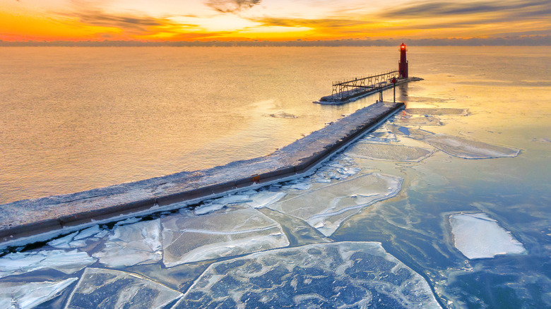 view of Lake Michigan