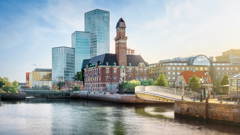 Waterfront view of Malmö