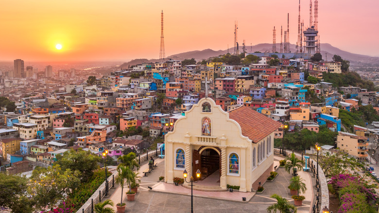 Sunset in Guayaquil, Ecaudor