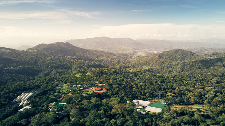 Mountain landscape in Nicaragua