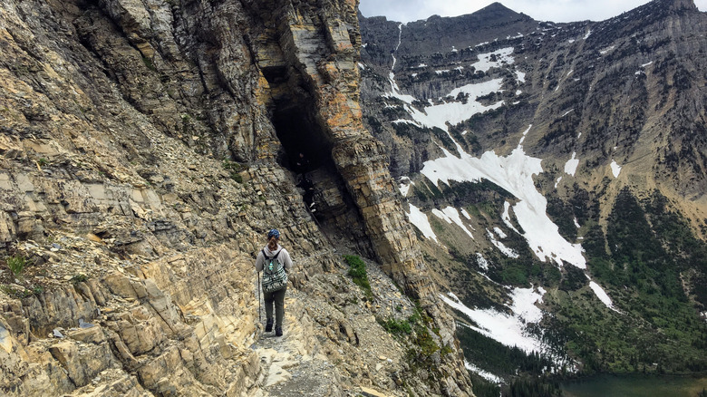 Hiking the Crypt Lake Trail