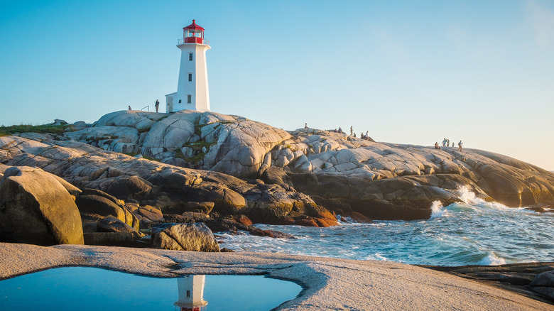 Peggy's Cove lighthouse, Nova Scotia