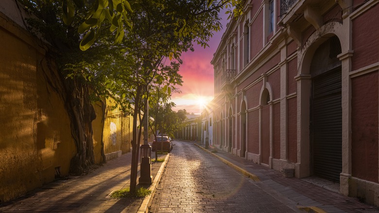 Street in Mazatlán, Mexico