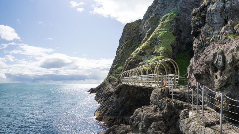 Bridge on Gobbins Cliff Path 