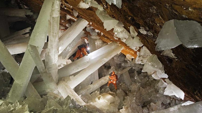 Cave of the Crystals in Mexico