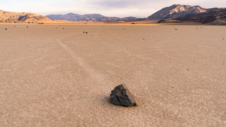 Racetrack Playa in Death Valley