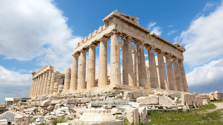 The Acropolis in Athens, Greece