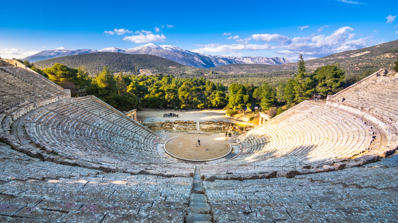 Theater at Epidaurus, Greece