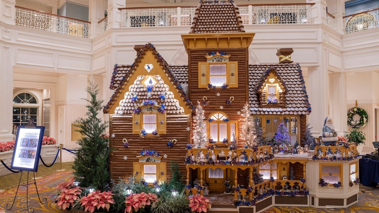Gingerbread house at Grand Floridian Resort