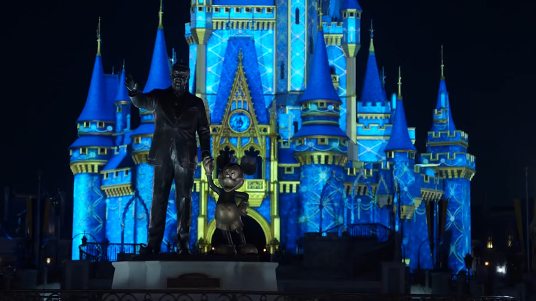 Cinderella Castle at Christmas