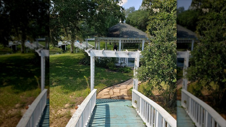 Walkway at Glamping resort