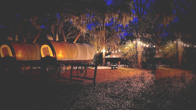 Conestoga Wagon at BlissWood Ranch