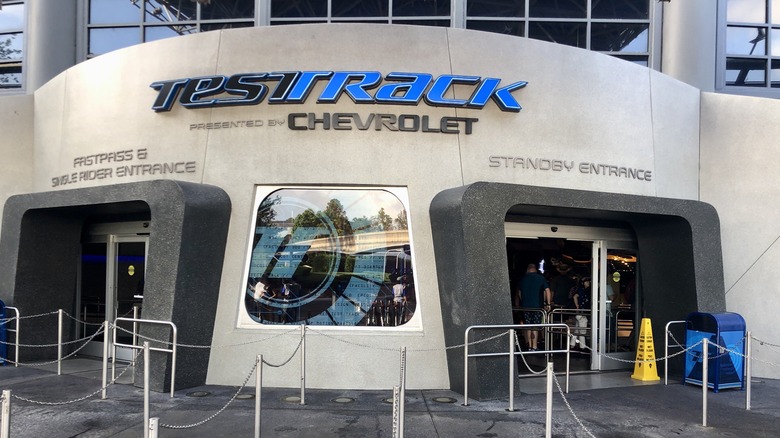 epcot test track entrance