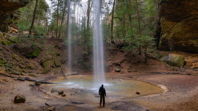 Ash Cave in Hocking Hills, Ohio