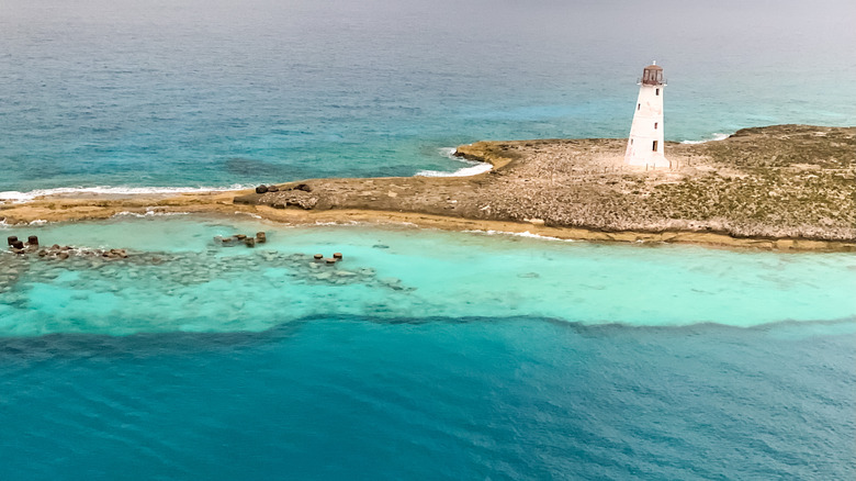 Lighthouse in the Bahamas