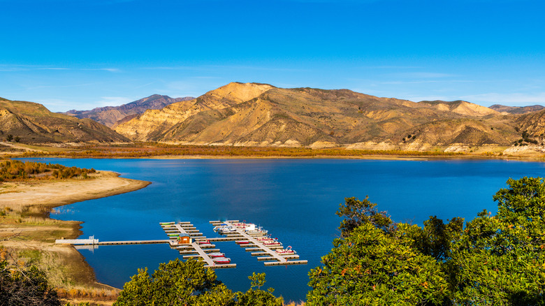 lake boat dock