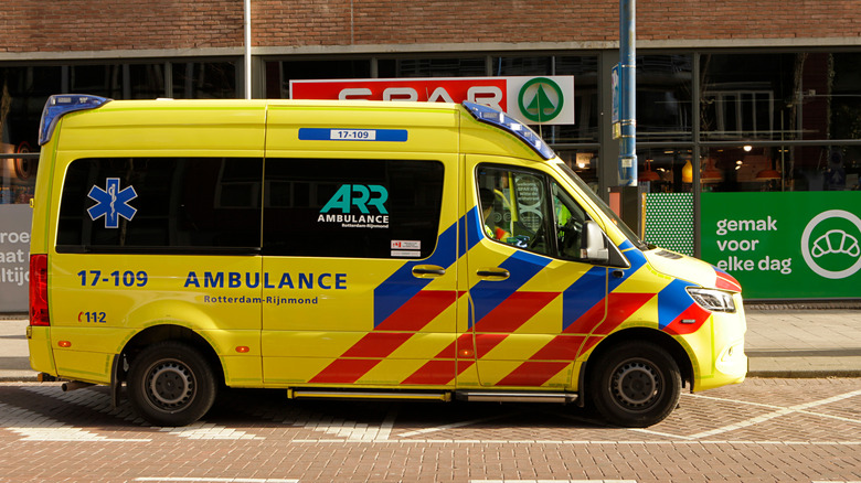 a Dutch ambulance