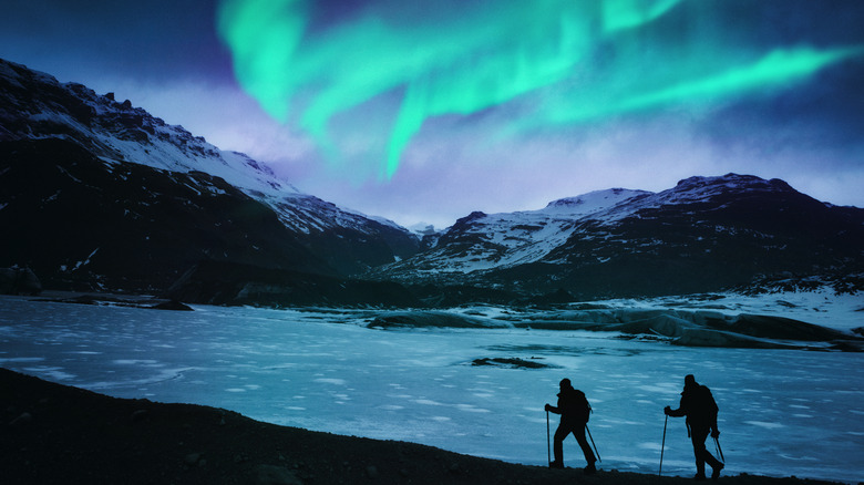 northern lights in iceland