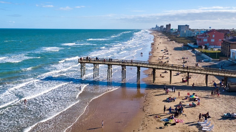 Beach on South Padre