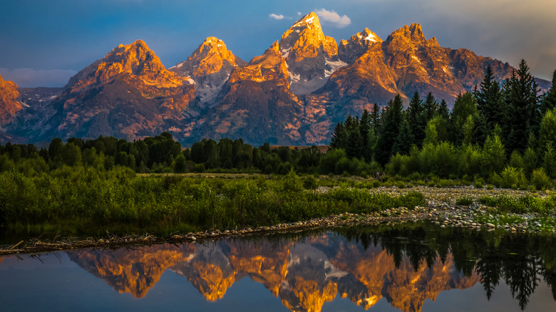 Mountains in Grand Teton National Park