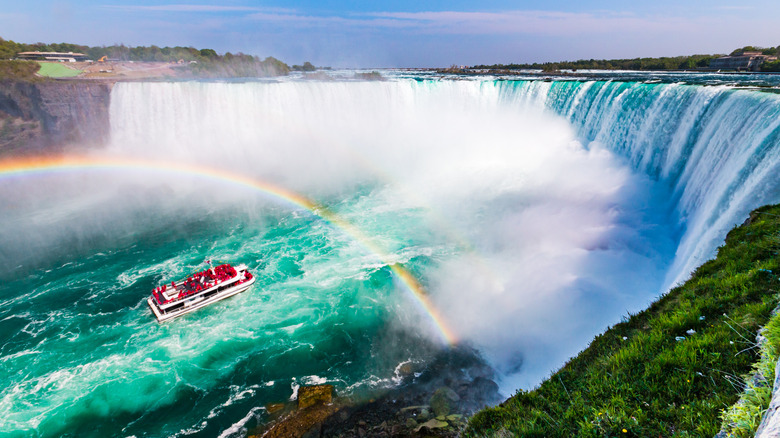 Tour boat at Niagara Falls