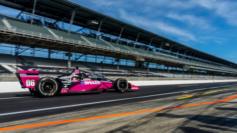 Car at Indianapolis Motor Speedway