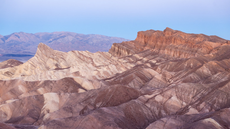 zabriskie point, death valley