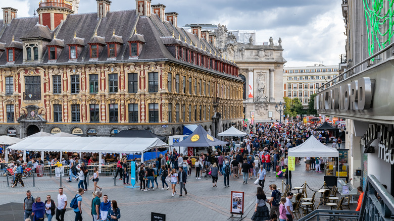 Lille during La Grande Braderie