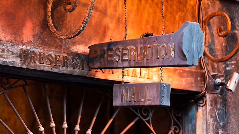 Preservation Hall Sign