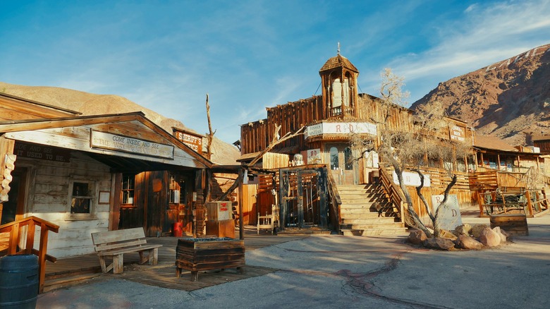 Old buildings in Calico