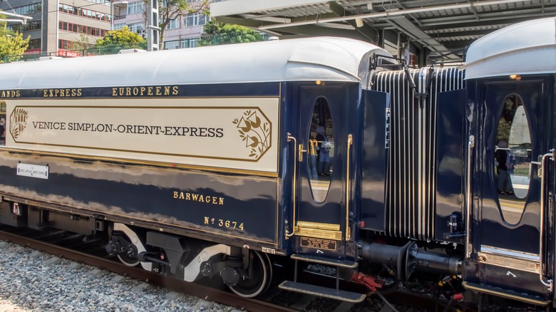 Venice Simplon-Orient-Express train car