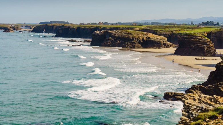 Coastal landscape in Northern Spain