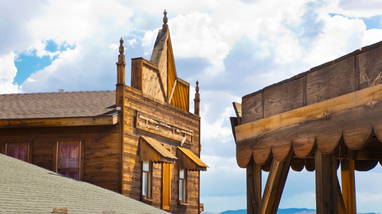 Calico ghost town old buildings