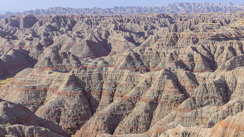 Big Badlands Overlook national park view