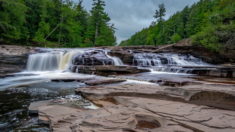 View of Manido Falls