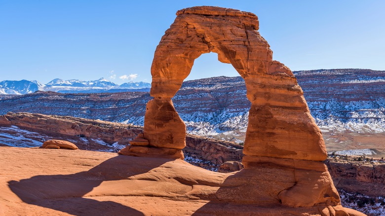 delicate arch at Arches National Park