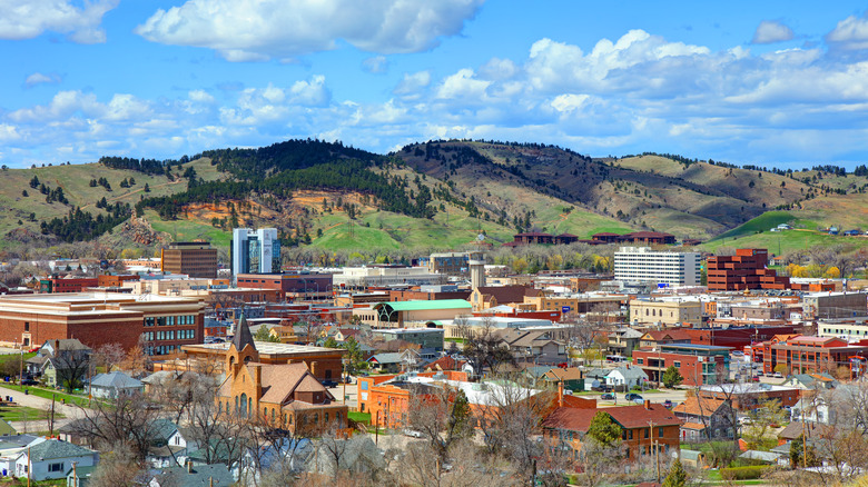 Rapid City South Dakota skyline