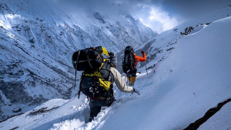 Everest mountain climber